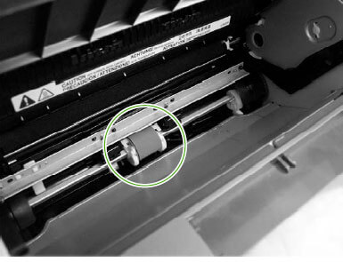 تمیز کردن غلطک های پرینتر