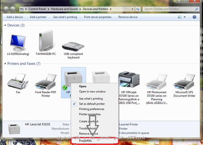 چگونگی نصب پرینتر بر روی ویندوز 10