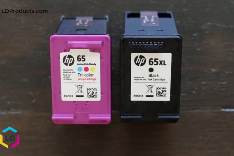 نحوه ی نصب کارتریج HP 65 ink Cartridge