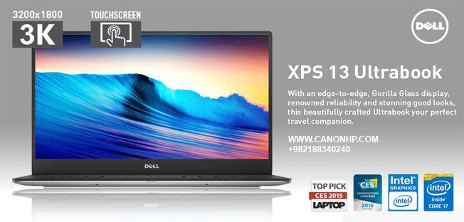 عرضه حرفه ای ترین لپ تاپ از کمپانی دل مدل DELL xps