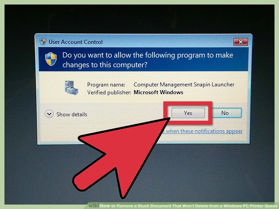 نحوه حذف سندی که از صف چاپ Print Queue کامپیوتر حذف نمی شود