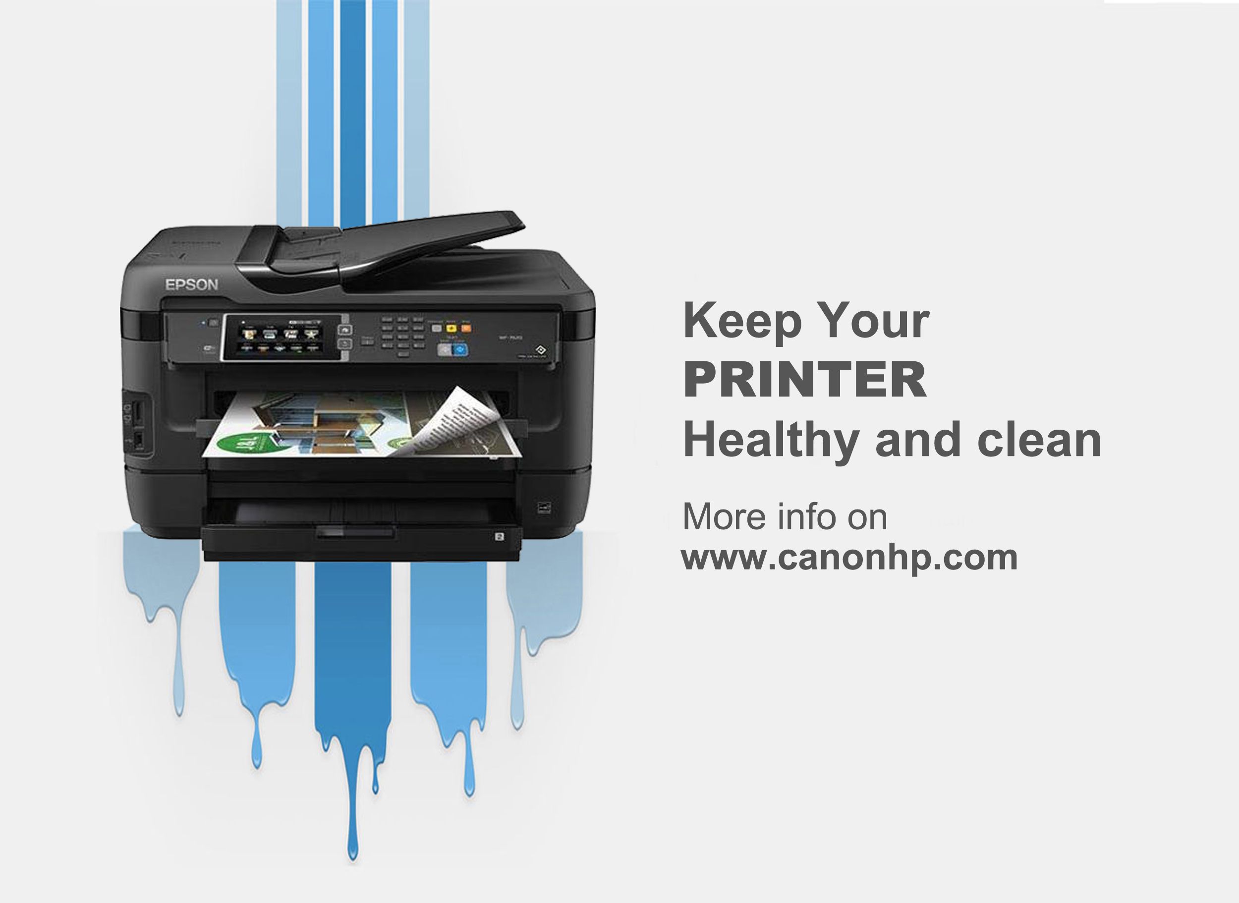 تمیز نگه داشتن پرینترها