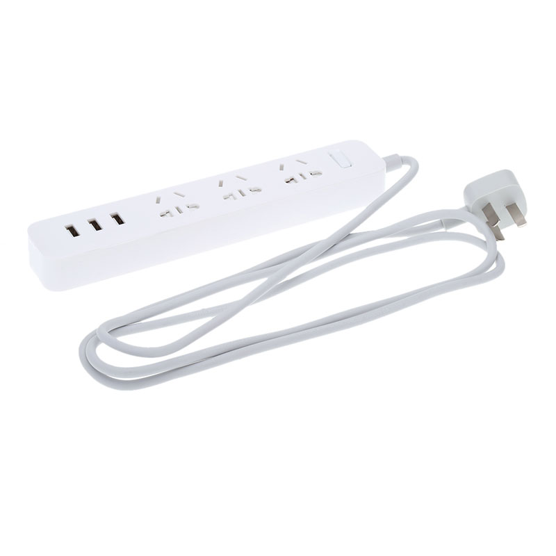 سه راهى برق usb دار شيائومى
