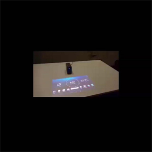 عملکرد جدیدترین ویدئوپرژکتور سونی مدل Xperia Touch